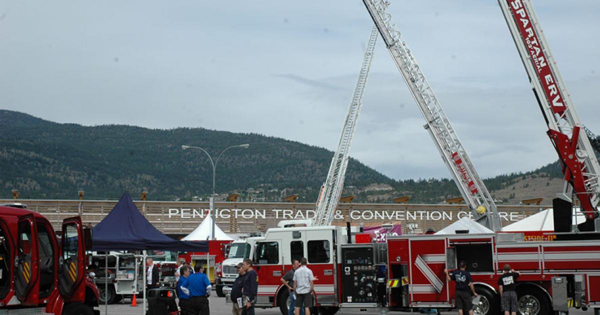 BC Fire Expo to set up in Community Centre parking lot City of Penticton